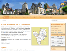 Tablet Screenshot of cuzance.fr